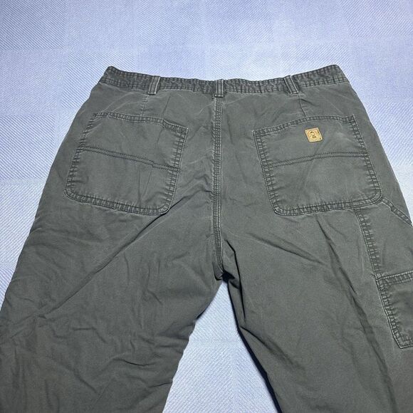 Coleman Fleece Lined Gray Winter‎ Workwear Utility Pants Size 34x30 (34x27.5) - Picture 12 of 16